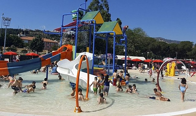 Başkan Çerçioğlu bu yıl da çocukları aquapark ile buluşturacak