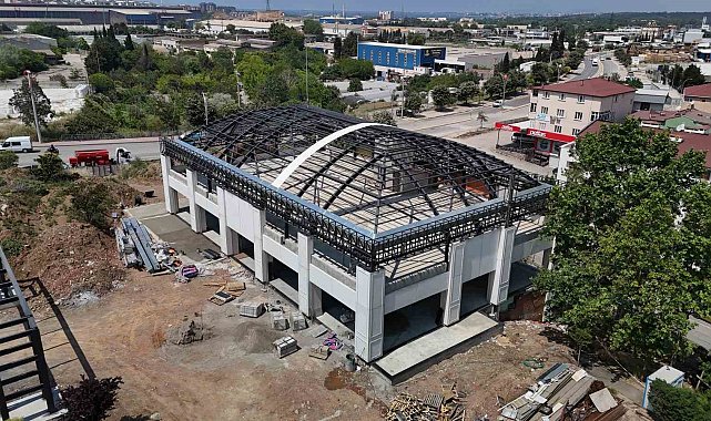 Beylikbağı Güzide Sosyal Tesisi inşaatı yükseliyor