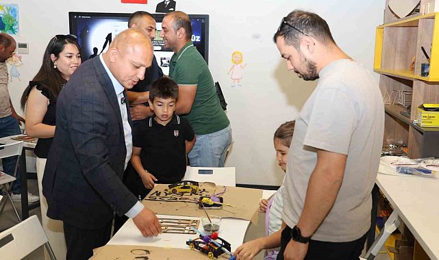 Bilim Merkezi'nde Babalar Günü'ne özel anlamlı etkinlik
