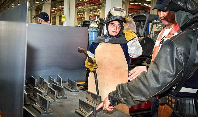 Bursa'da eğitim alan kadınlar kaynak ustası olarak istihdam edilecek