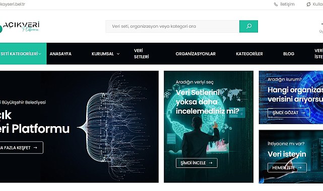 Büyükşehire akıllı şehircilikteki 'açık veri paylaşımı' teşekkürü