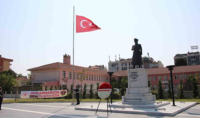 Çanakkale'de Jandarmanın 186'ncı kuruluş yıl dönümü kutlandı