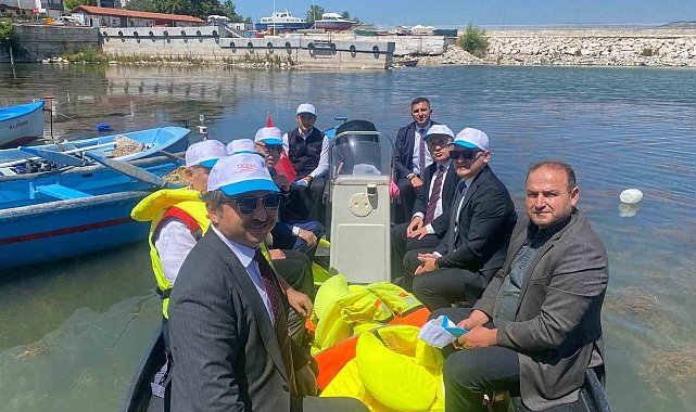 Cumhurbaşkanlığı DDK Heyeti, Eğirdir Gölü'nde kuraklık alarmını inceledi