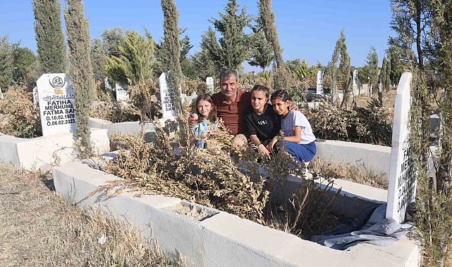 Depremde eşini ve 3 evladını kaybeden baba, enkazdan kurtardığı 4 evladına hem annelik hem de babalık yaparak hayata tutunuyor