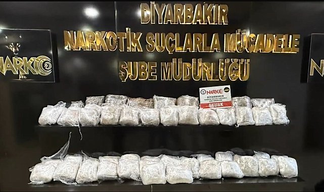Diyarbakır'da Mayıs ayında 50 şahıs uyuşturucudan tutuklandı