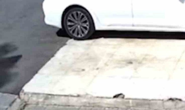 Diyarbakır'da trafik kazası güvenlik kamerasına yansıdı