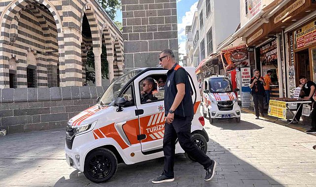 Diyarbakır'da Turizm Polisi, tahsis edilen araçlarla devriye atacak