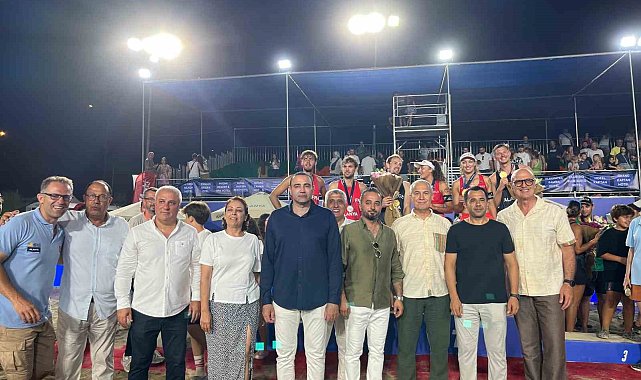 Dünya Plaj Voleybolu Pro Tur'un Alanya etabı tamamlandı