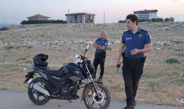 Ehliyetsiz motosiklet sürücüsüne ceza