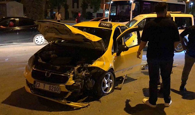 Elazığ'da trafik kazası: 1 yaralı