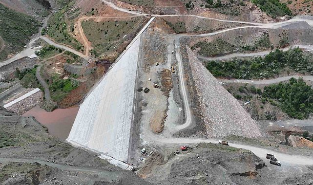 Erzincan Ballı Barajında geri sayım başladı
