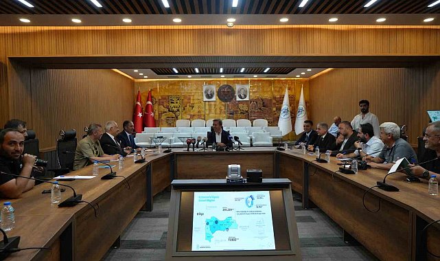 Erzincan'daki projeler basınla paylaşıldı