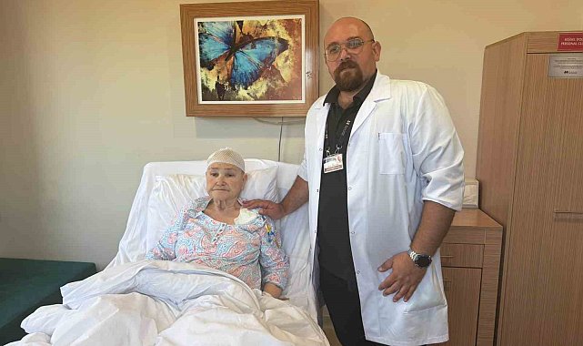 Esnaf Hastanesi'nden başarılı beyin tümörü ameliyatı