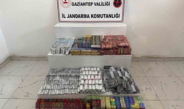 Gaziantep'te 2 milyon TL değerinde kaçak elektronik sigara ele geçirildi