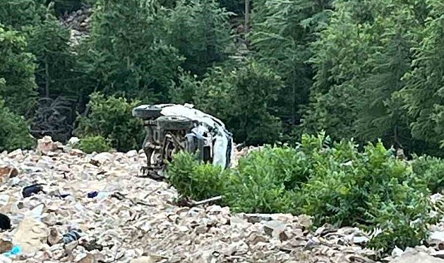 Gaziantep'te yayla yolunda feci kaza: 3 ölü, 1 yaralı