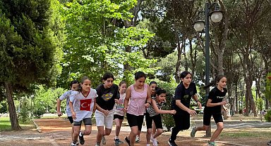 Genç sporcular kıyasıya mücadele etti