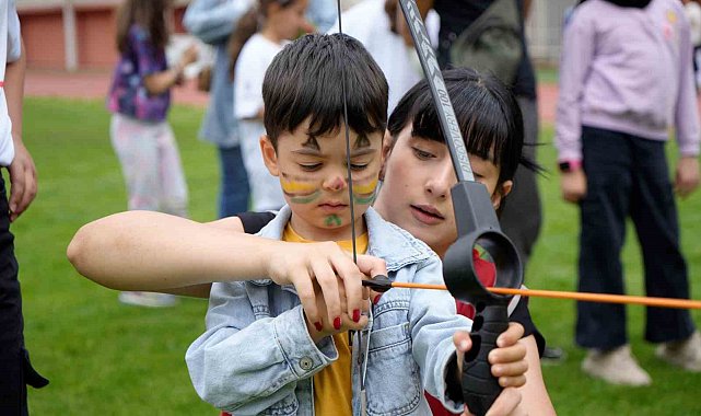Gümüşhane'de çocuklara özel Gençlik Spor Festivali düzenlendi