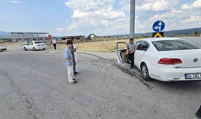 Hisarcık'ta trafik kazası: 4 yaralı
