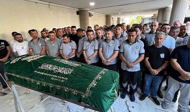 İZBAN'da saldırıya uğrayan güvenlik görevlisine acı veda