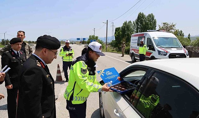 Jandarmadan bayram denetimleri sürüyor