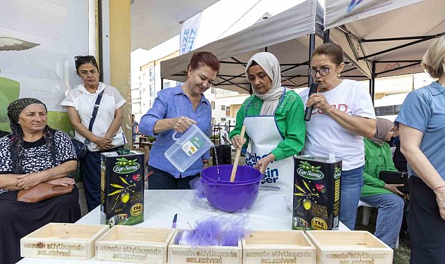 Kadınlar üretmeye, Mersin güçlenmeye devam ediyor