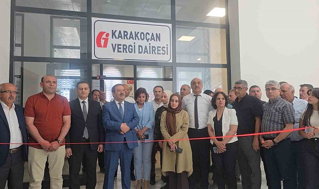 Karakoçan'da Vergi Dairesi açılışı yapıldı