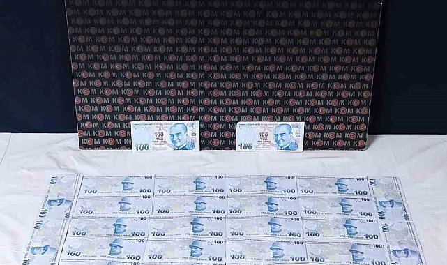 Kastamonu'da sahte para operasyonu: 2 gözaltı
