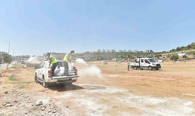 Kepez'de kurban bayramı sonrası temizlik ve dezenfekte çalışması