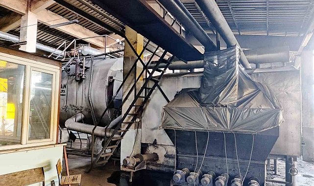 Kömür tozu yaydığı iddia edilen fabrikaya yakın markaj