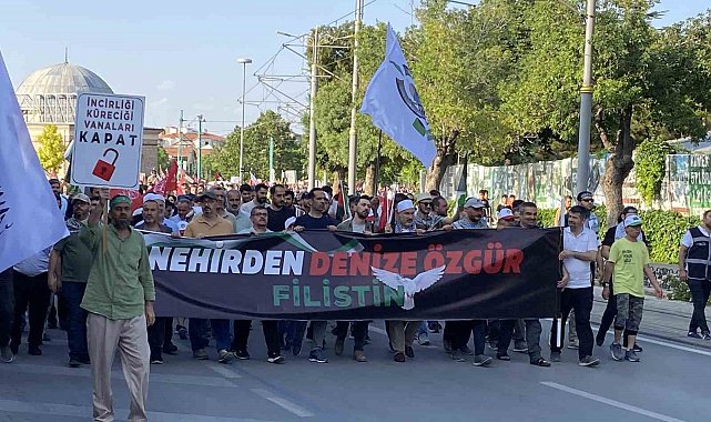 Konya'da "Gazze İçin Küresel Vicdan Yürüyüşü"
