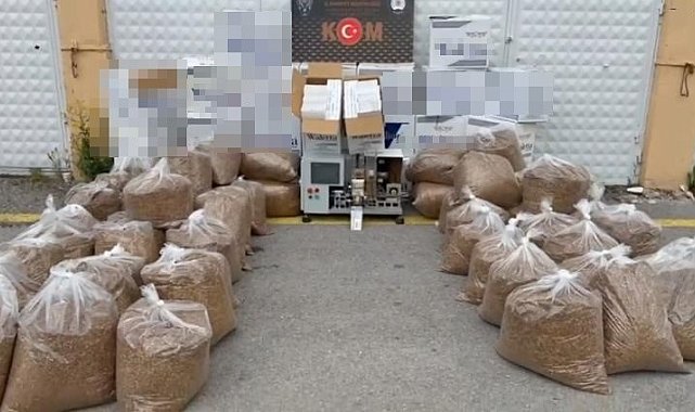 Kütahya'da kaçak tütün operasyonu: 5 şüpheli hakkında adli işlem başlatıldı