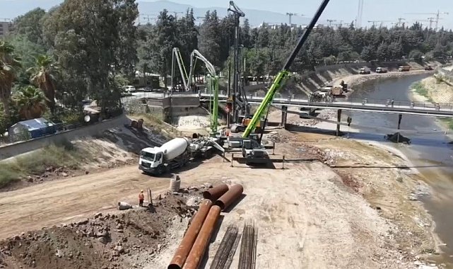 Lübnan'dan doğarak Hatay'dan Akdeniz'e dökülen Asi Nehri'nde ıslah çalışmaları başladı