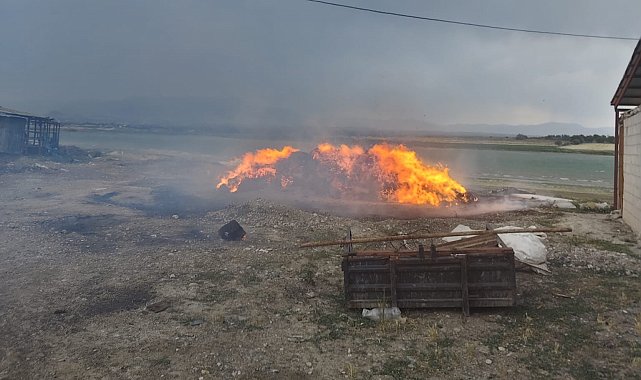 Malatya'da itfaiyeden yoğun mesai
