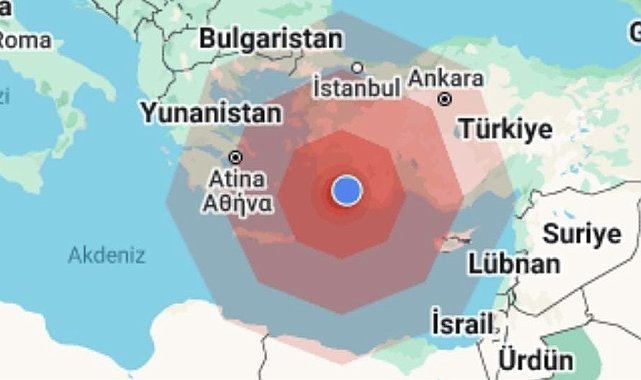 Marmaris açıklarındaki deprem Denizli'de hissedildi