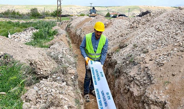 MASKİ'den Akçadağ'a bin 900 metrelik içme suyu hattı