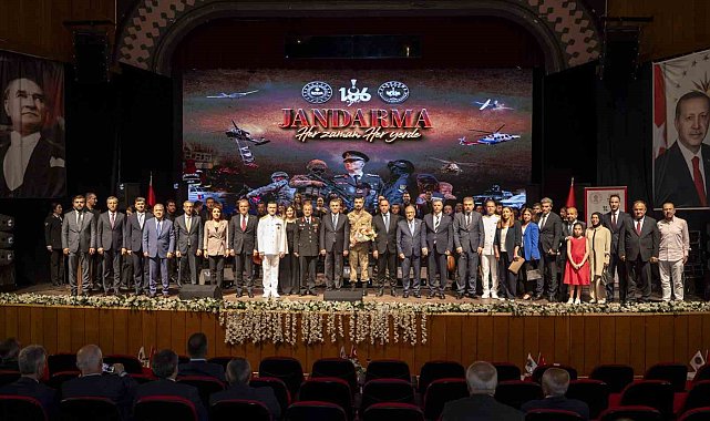 Mersin'de Jandarma Teşkilatı'nın 186. yılı törenle kutlandı