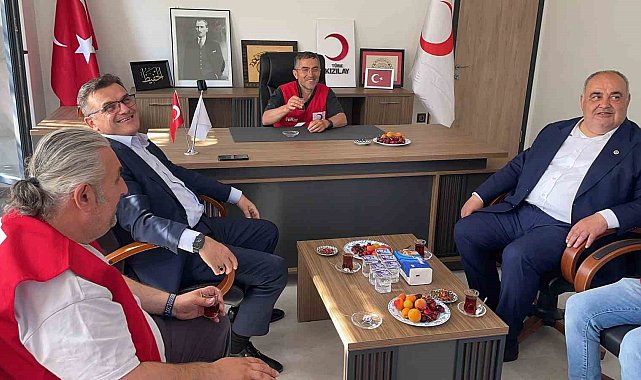Milletveki Aldatmaz'dan Kızılay Başkanı yalçın'a ziyaret