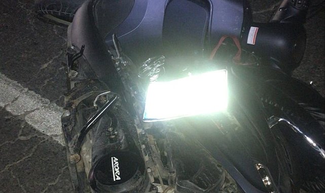 Minibüsün arkadan çarptığı motosikletli genç kadın hayatını kaybetti