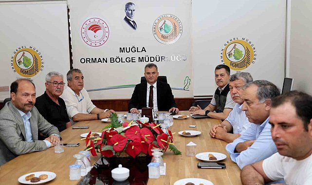 Muğla'da orman kooperatifleriyle değerlendirme toplantısı yapıldı