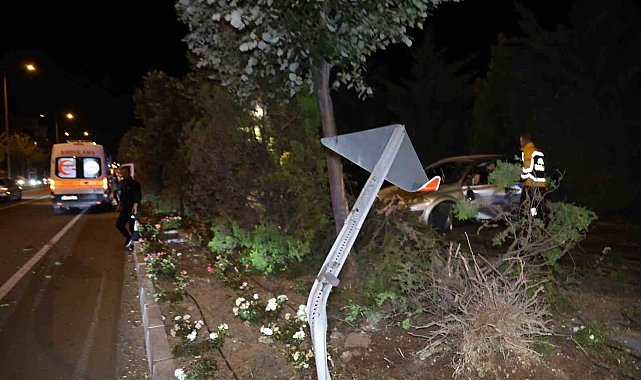 Nevşehir'de alkollü ve ehliyetsiz sürücü kaza yaptı, suçu babasına atmaya çalıştı