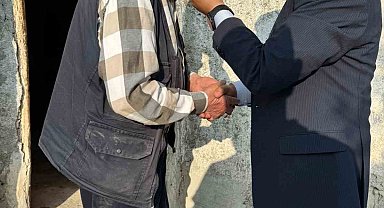 Özükavak Belediye Başkanı Gökçetürk, vatandaşlarla bayramlaştı