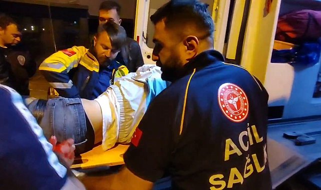 Palandöken'de bıçaklı kavga: 1 yaralı