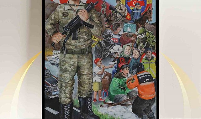 "Jandarma" temalı liseler arası resim yarışması sonuçlandı