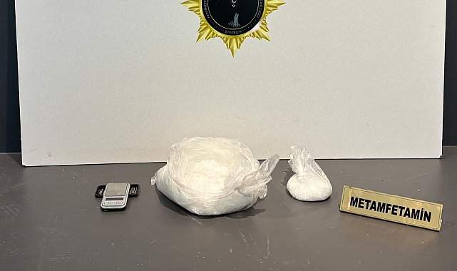 Samsun'da 600 gram metamfetamin ele geçirildi: 1 gözaltı