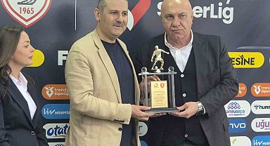 Samsunspor'a bağımlılıkla mücadele ödülü