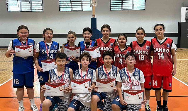 SANKO Okulları basketbolda şampiyon oldu