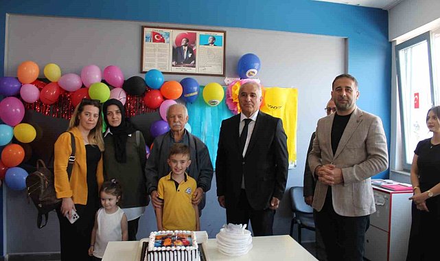 Şehit Polis Özgür Barçın'ın oğluna doğum günü sürprizi
