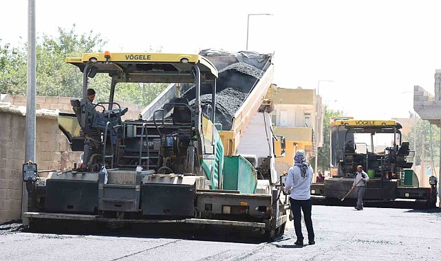 Suruç Tilal Caddesi sıcak asfalta kavuştu