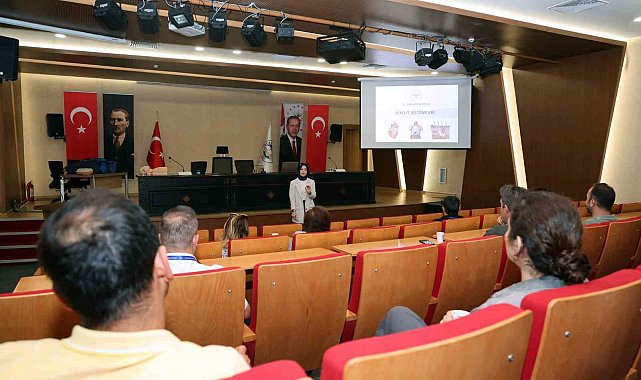 Talas'ta personele ilk yardım eğitimi