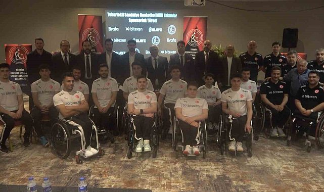 Tekerlekli Sandalye Basketbol Milli Takımı sponsorluk töreni yapıldı